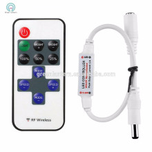 11 Key Buttons Remote Controller With RF Mini LED Controller 5V 12V 24v /RGB LED Controller